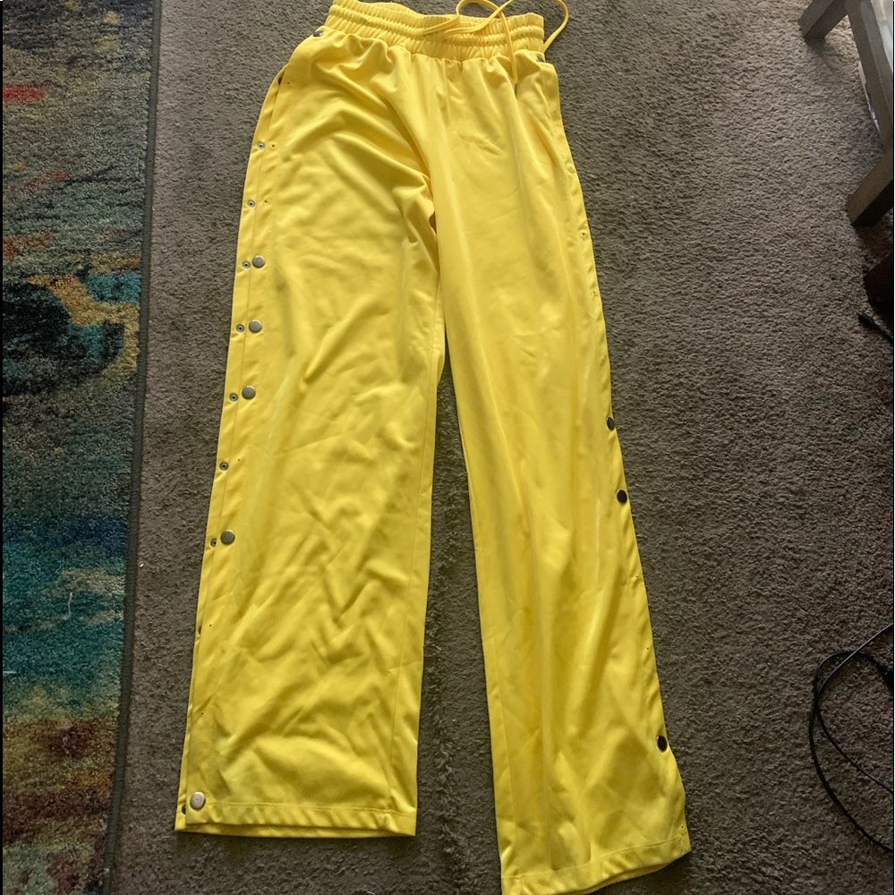 Yellow ripe away pants
